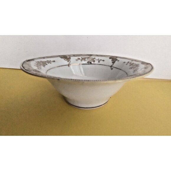 Vintage Hand Painted Nippon Japan Gold Encrusted Candy/Nut Bowl 1950's 5 3/4" - Picture 5 of 15